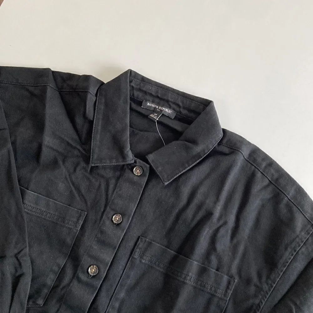 Oversized Shirt Jacket - Picture 2 of 10